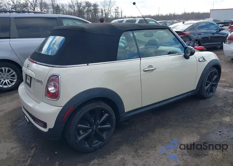 2015 Mini Convertible Cooper S z USA, uszkodzony, nr VIN WMWZP3C52FT708136